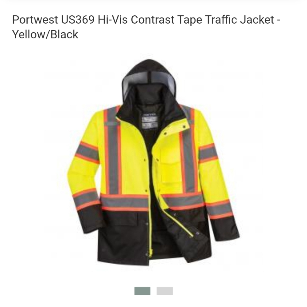 ###Blow Out pricing!!  Port West Hi -Vis Traffic Jacket US 369